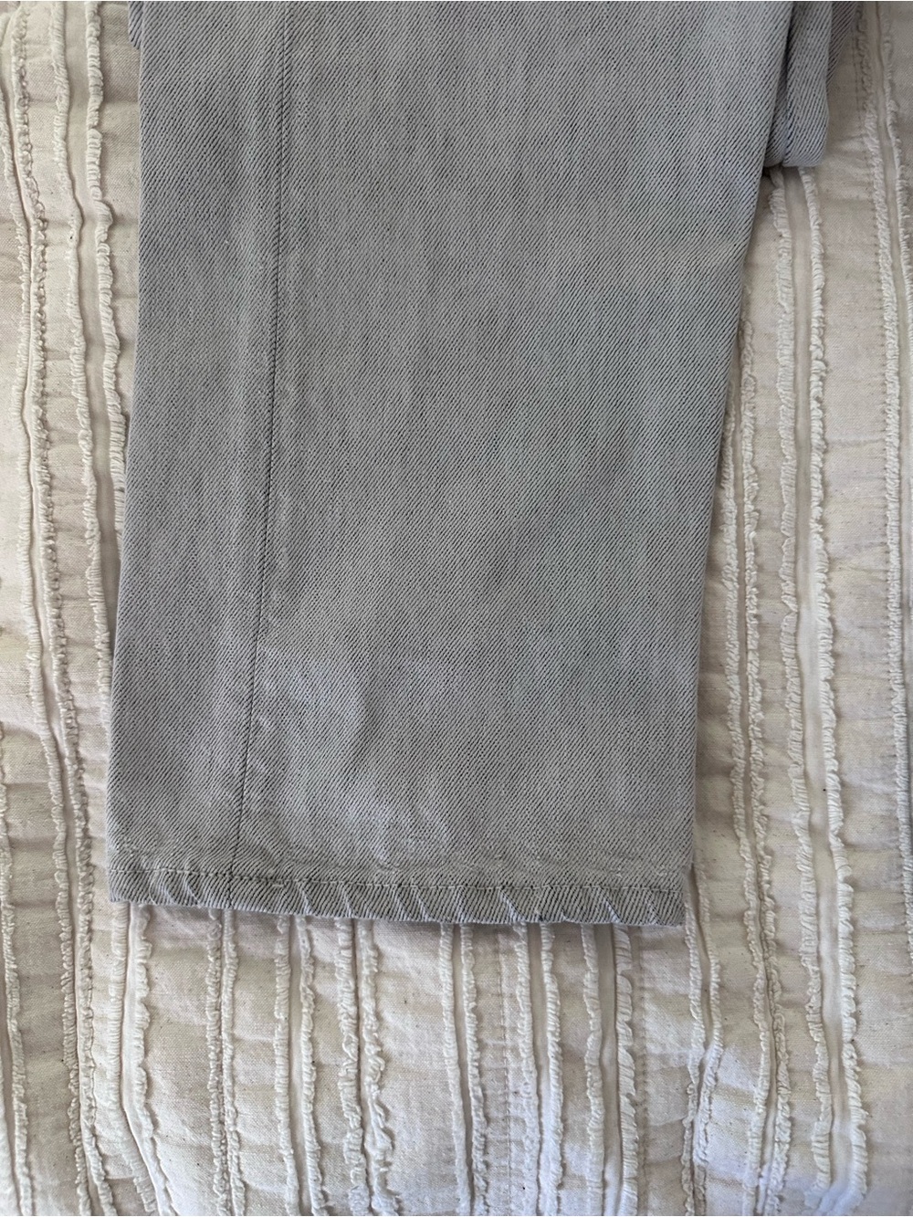 Men's Grey Straight-Leg Pants - Picture 3 of 6